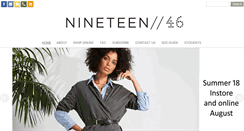 Desktop Screenshot of nineteen46.co.nz